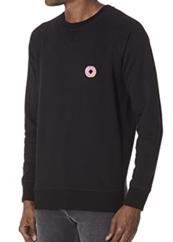 Bricktown F Bloomingdales Men's Donut Crew Fleece Sweatshirt L $155 New BLM4-35