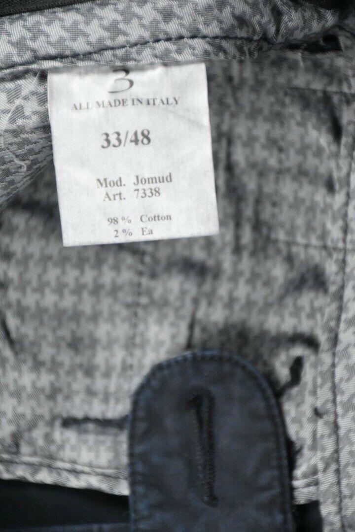 Barba Napoli Men's Limited Edition Navy Chino Pants Size 33/48 New $300