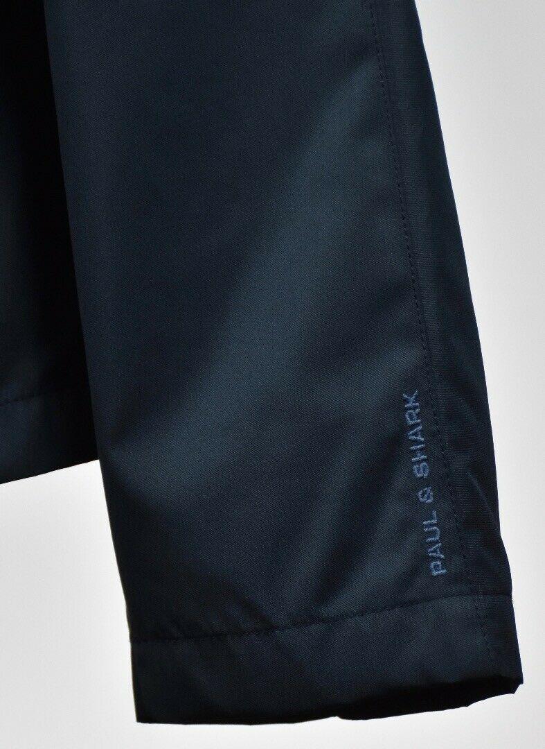 PAUL & SHARK Yachting Mens Black Polyester Blend Jacket Size L NEW BIN12-39