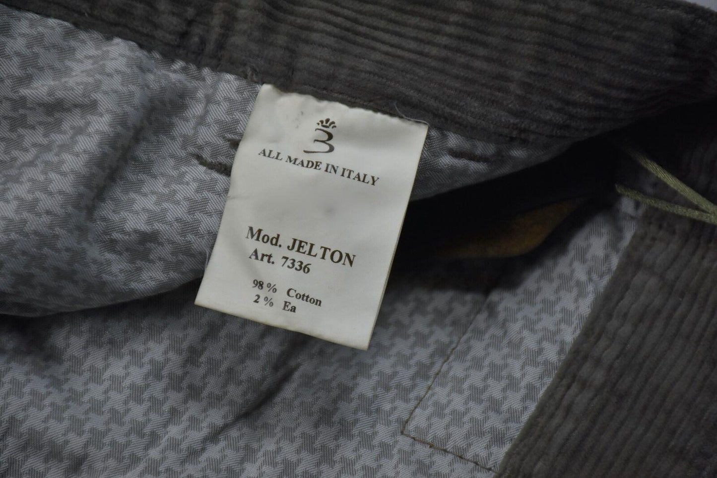 Barba Napoli Men's Brown Corduroy Pants Size 31/46 New $325 -