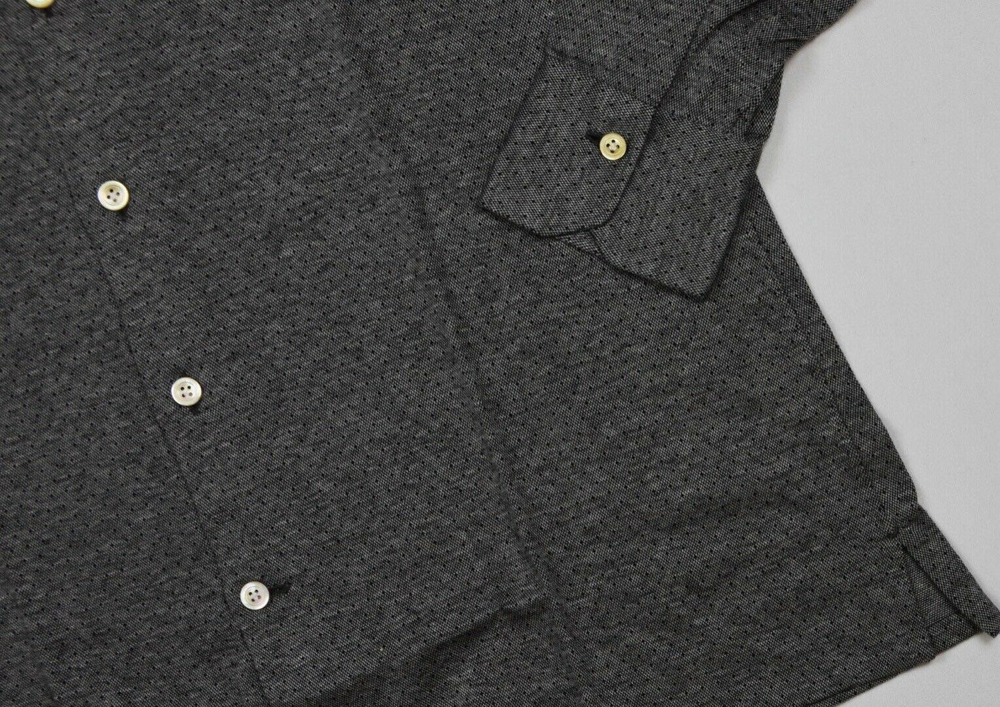 KITON Mens 2018 Handmade Fancy Woven Shirt Size 16 NEW $950 SKU9-15