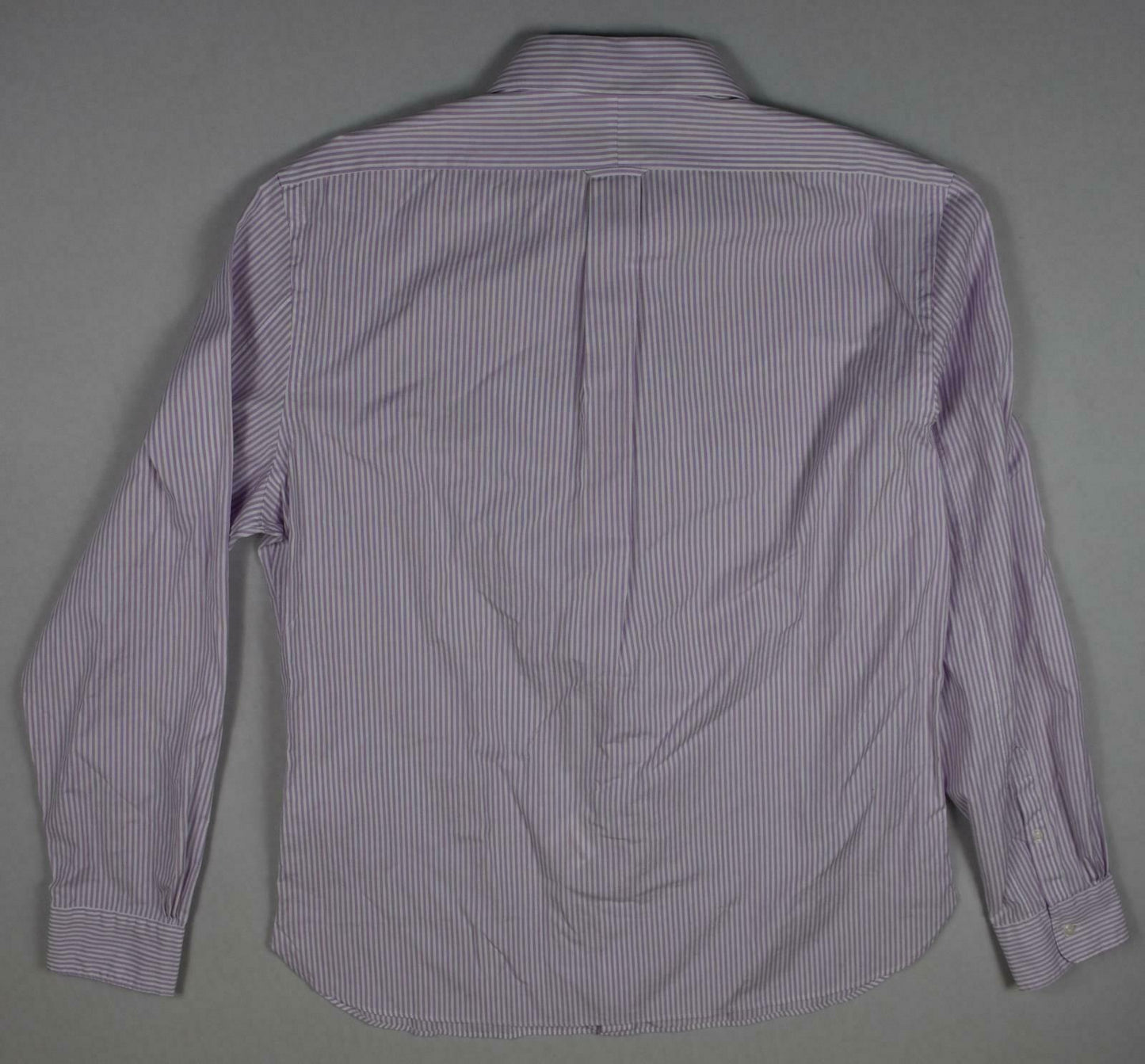 The Men's Store At Bloomingdale's Stripe Purple Shirt Size M New $98 BLM5-6
