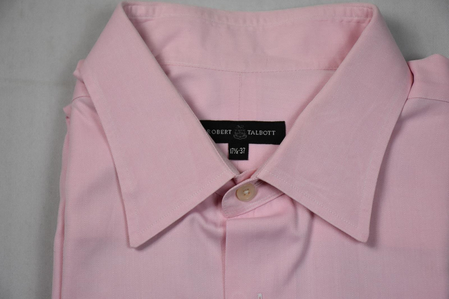 LotX2 Robert Talbott & Neiman Marcus Exclusive Mens Dress Shirt S Size 17.5 Mint