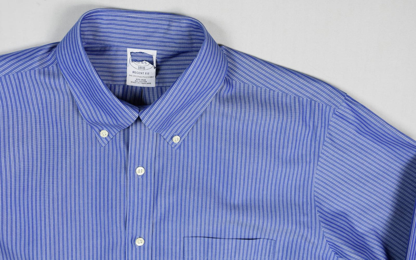 Brooks Brothers Mens Regent Non-Iron Cotton Shirt 16 4/5 New Imperfect