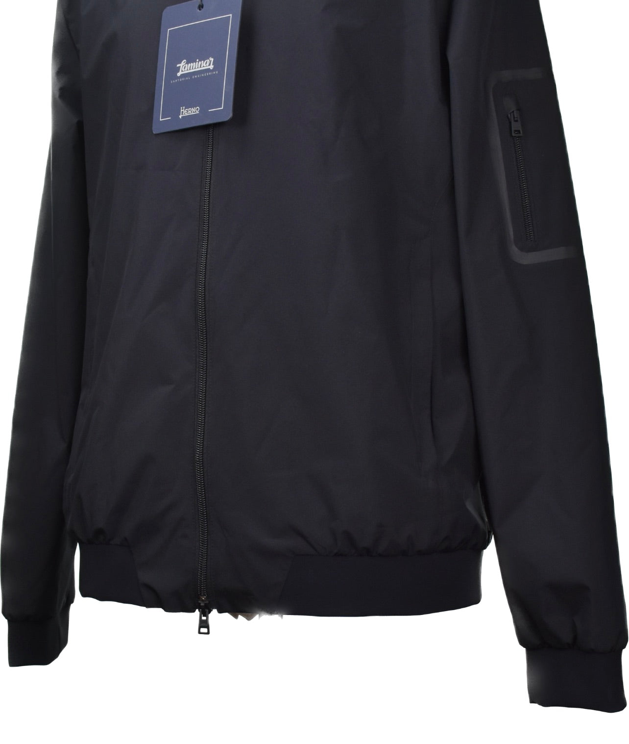 HERNO "LAMINAR" BOMBER JACKET Size 56 3XL $765 GI00091UL111069300