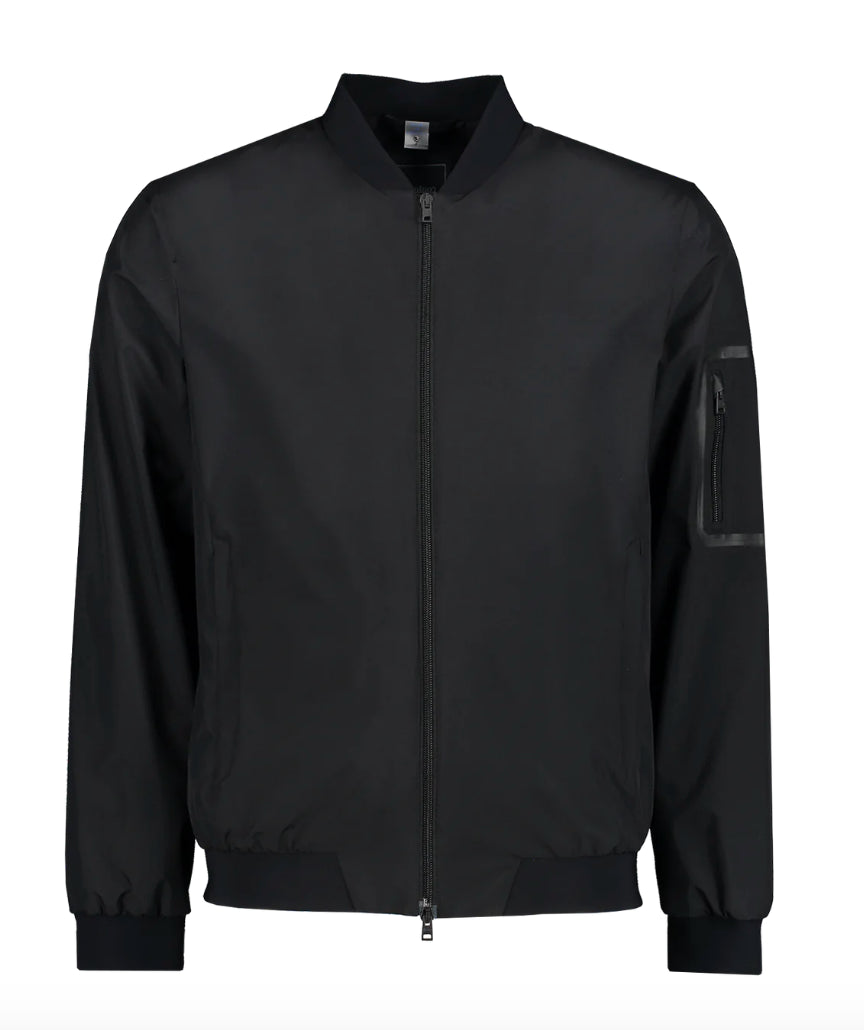 HERNO "LAMINAR" BOMBER JACKET Size 56 3XL $765 GI00091UL111069300