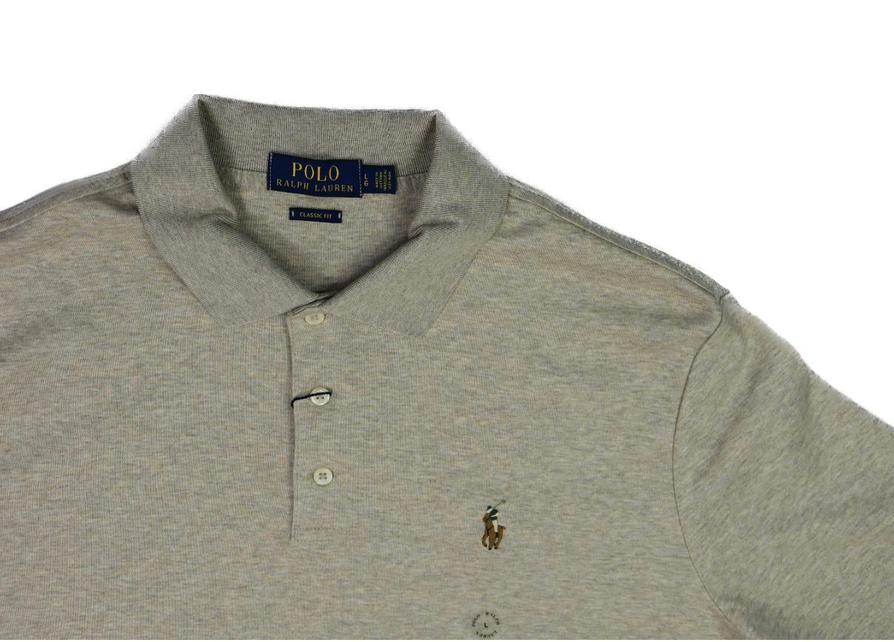 POLO RALPH LAUREN Men's Classic Fit Soft Cotton Polo Size L NEW $85
