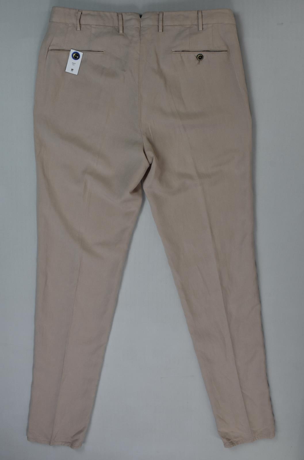 PT Torino PT01 Pink Soft Touch Garment Dye Easy Fit Pants Size 34 NEW $445