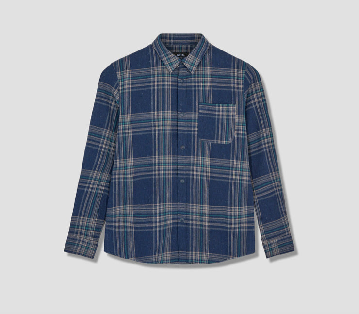 A.P.C. Men's TREK OVER SHIRT Size M New $270 COEUZ-H02396