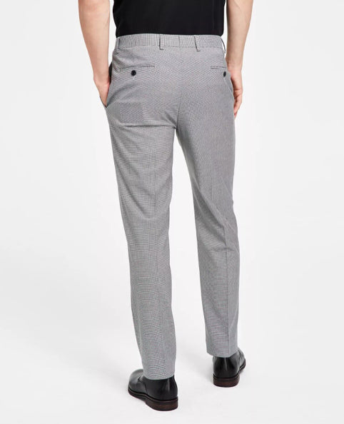 Alfani Mens Slim-Fit Black White Check Pants Sz 29W X 30L New $135 MKXEPQ3Z0161