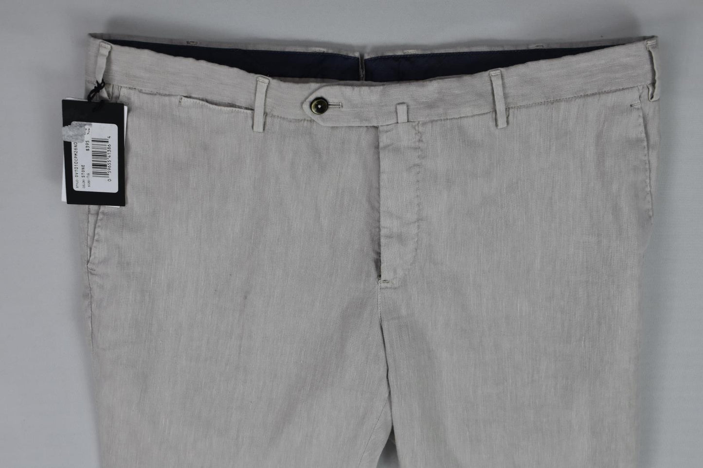 PT Torino PT01 Stone Cotton Linen Slim Pants 56- 40 US NEW $395 COVT01Z0UCL1