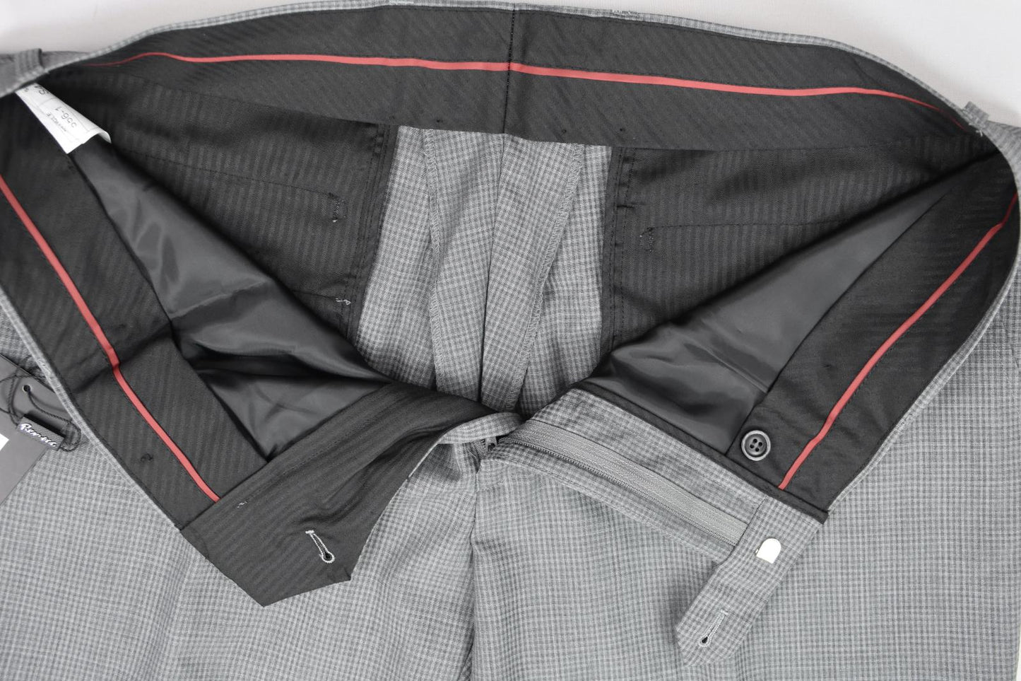 RENOIR MEN'S CLASSIC FIT 100% WOOL PREMIUM PLAID PANTS 36 NEW 556-1