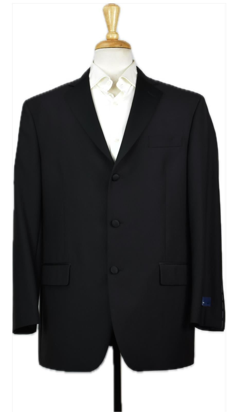 Brooks Brothers 1818 Mens Tuxedo Tux Wool Formal Satin Jacket 43 R NEW USA MADE