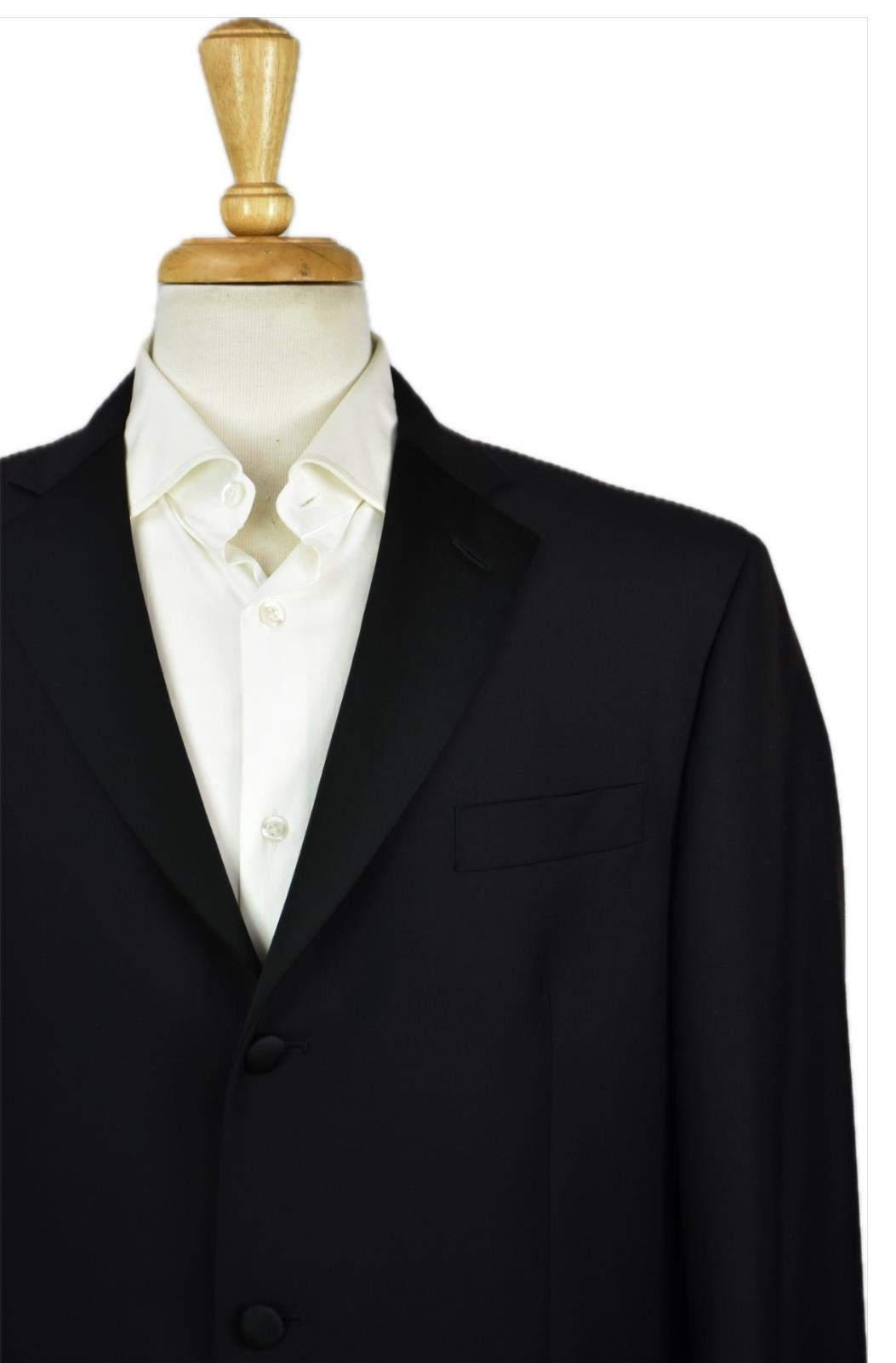 Brooks Brothers 1818 Mens Tuxedo Tux Wool Formal Satin Jacket 43 R NEW USA MADE