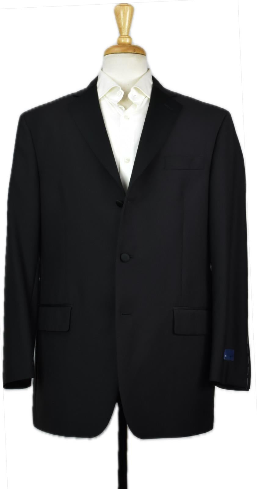 Brooks Brothers 1818 Mens Tuxedo Tux Wool Formal Satin Jacket 43 R NEW USA MADE