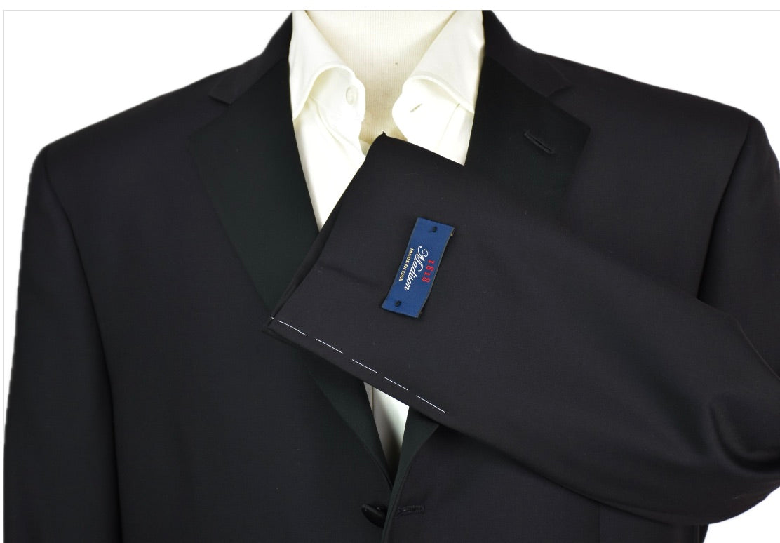 Brooks Brothers 1818 Mens Tuxedo Tux Wool Formal Satin Jacket 43 R NEW USA MADE