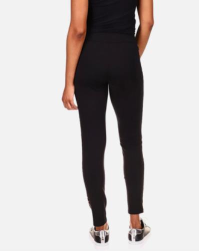MICHAEL KORS Cheetah-Panel Leggings Pants Petite P/S NEW $98 P89308L1WL