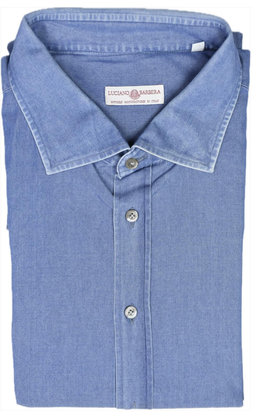 Luciano Barbera Mens Cotton Shirt Size 3XL MINT