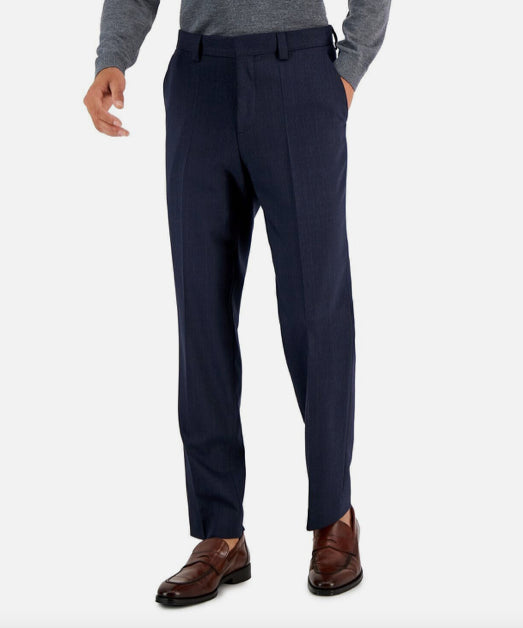 HUGO BOSS Men's TOM 224X Modern-Fit Wool blend Pants 32 NEW $198 5048869140500