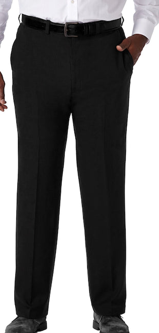 Haggar Mens BIG & Tall Cool 18 Pro Classic Fit Pants 44 X 29 NEW $80 HC90235
