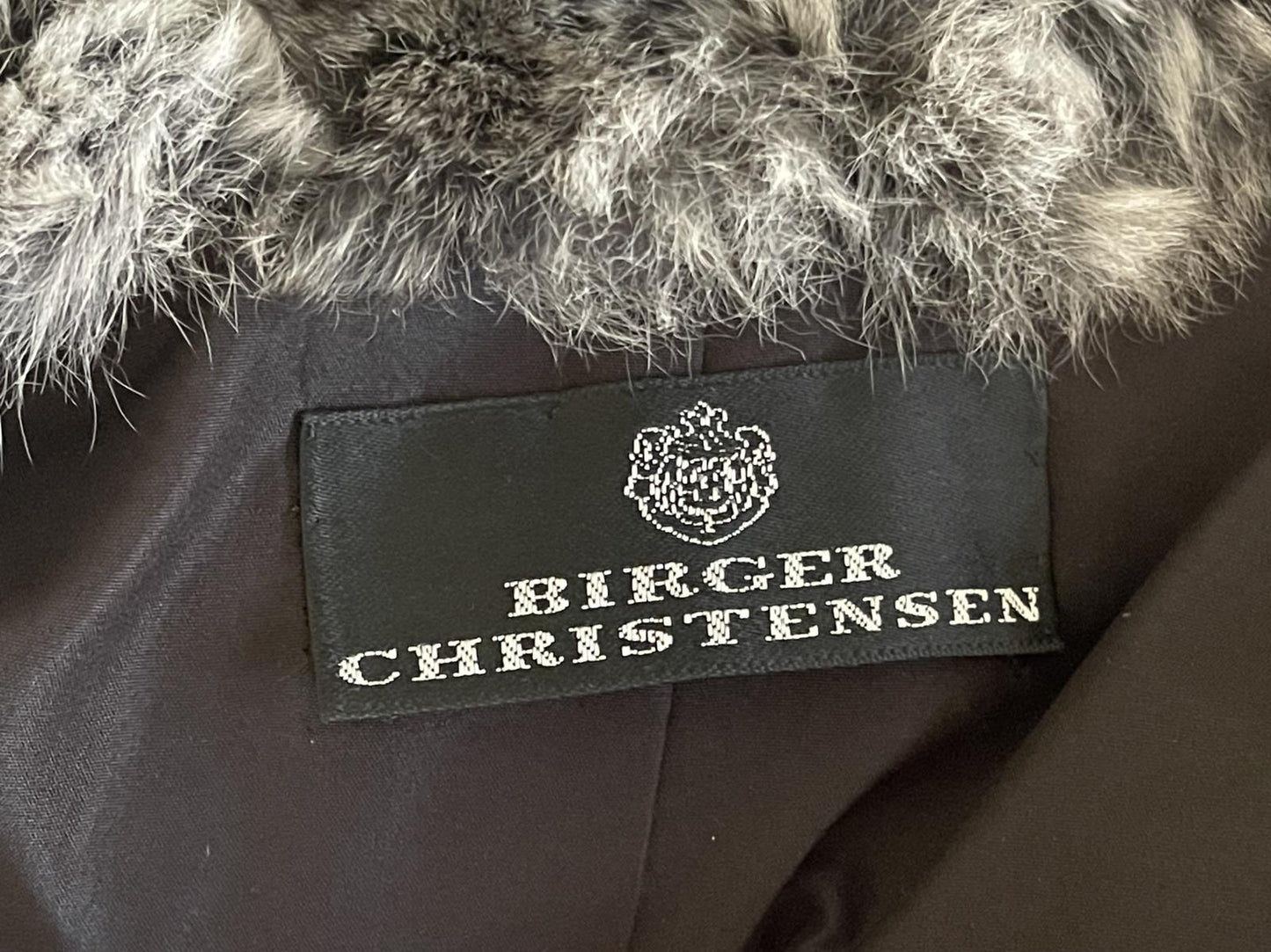 Birger Christensen Chinchilla Fur Coat Jacket M/L NEW MSRP $20000