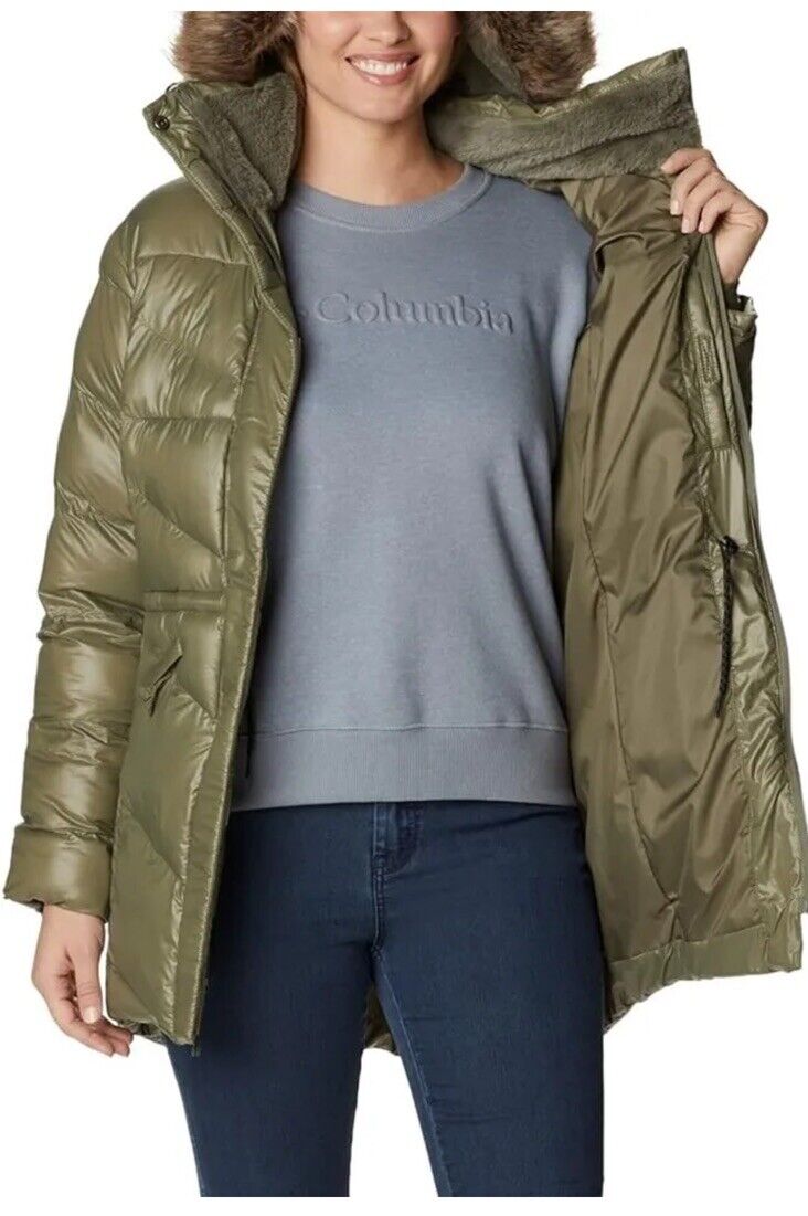Columbia Women's Green Peak To Park II Mid Insulated Jacket S NEW $220 2007871