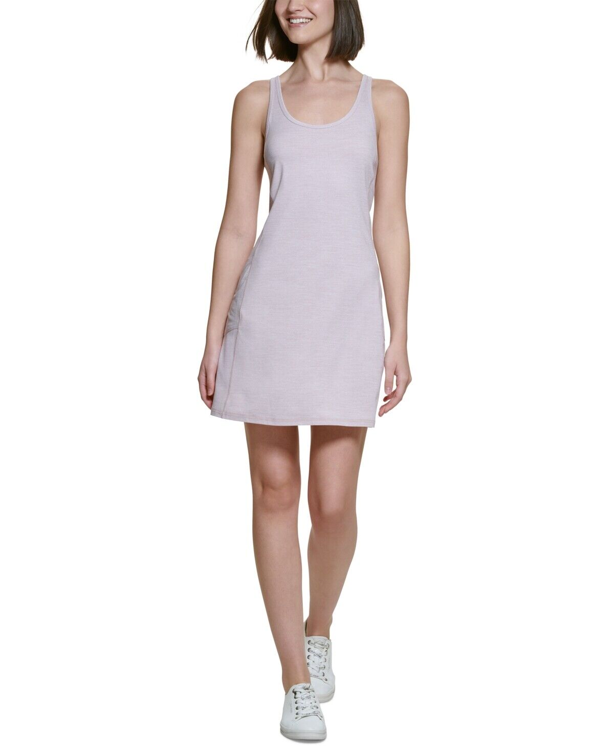 Calvin Klein Performance Side-Pocket Exercise Dress Women Pink M $80 PF2D8054