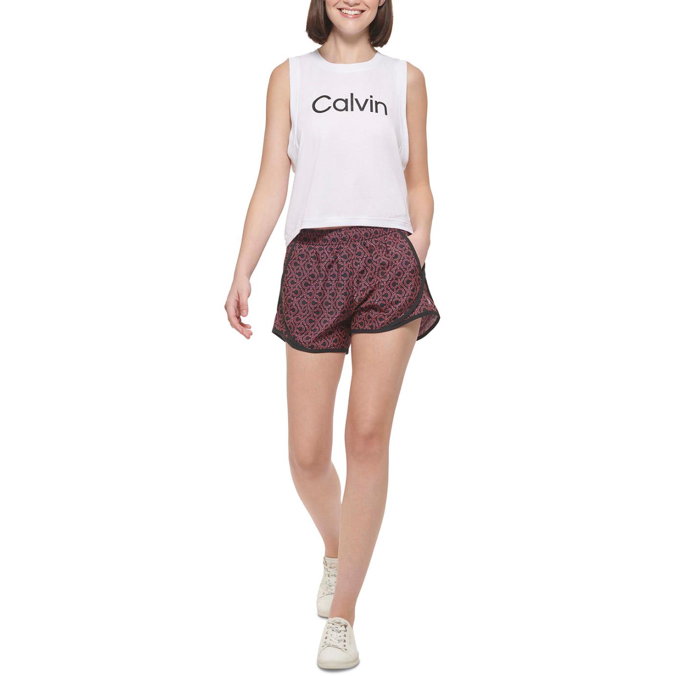 Calvin Klein Performance Dynamic Print Athletic Training Shorts XL NEW PF2S8769