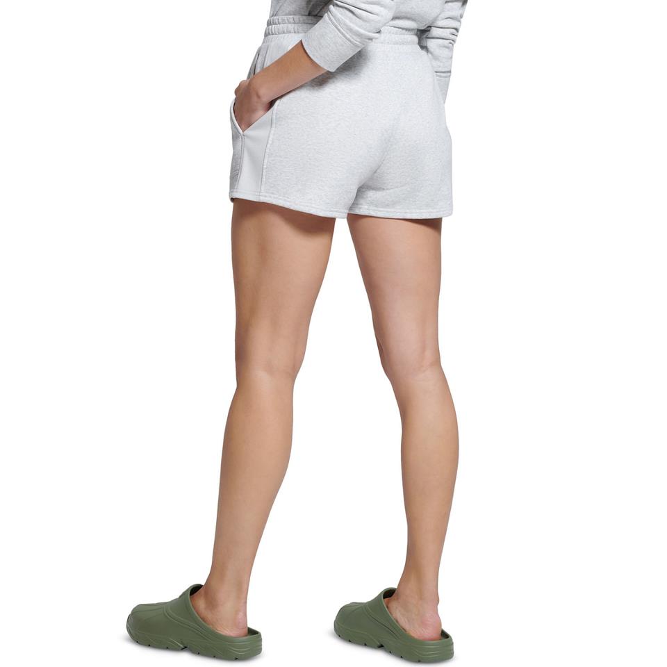 Bass Outdoor Womens Knit Drawstring Deep Pocket Shorts Gray M NEW $40 BA32S541