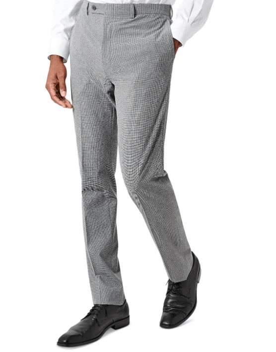 Calvin Klein Men's Slim-Fit Dress Pants Grey 32 X 32 NEW $95 JMROPJSY0854