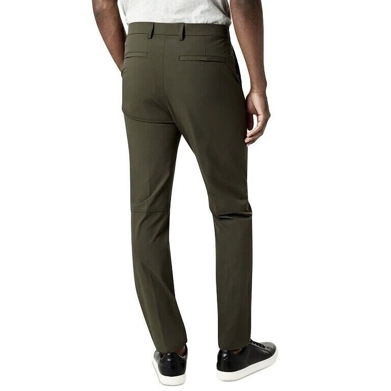 Calvin Klein Mens Slim Tech Performance Pants 34 X 30 NEW $95 JETTPS9W0033