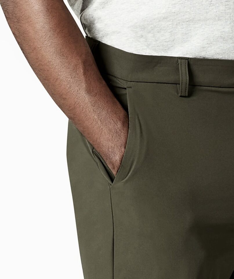Calvin Klein Mens Slim Tech Performance Pants 34 X 30 NEW $95 JETTPS9W0033