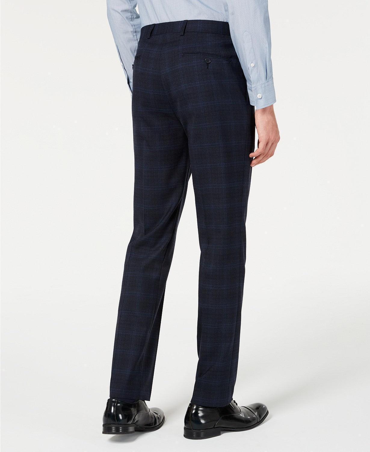 Calvin Klein Mens Slim Wool Blend Suit Dress Pants 32 X 30 NEW $190 JMROPJ9XX060