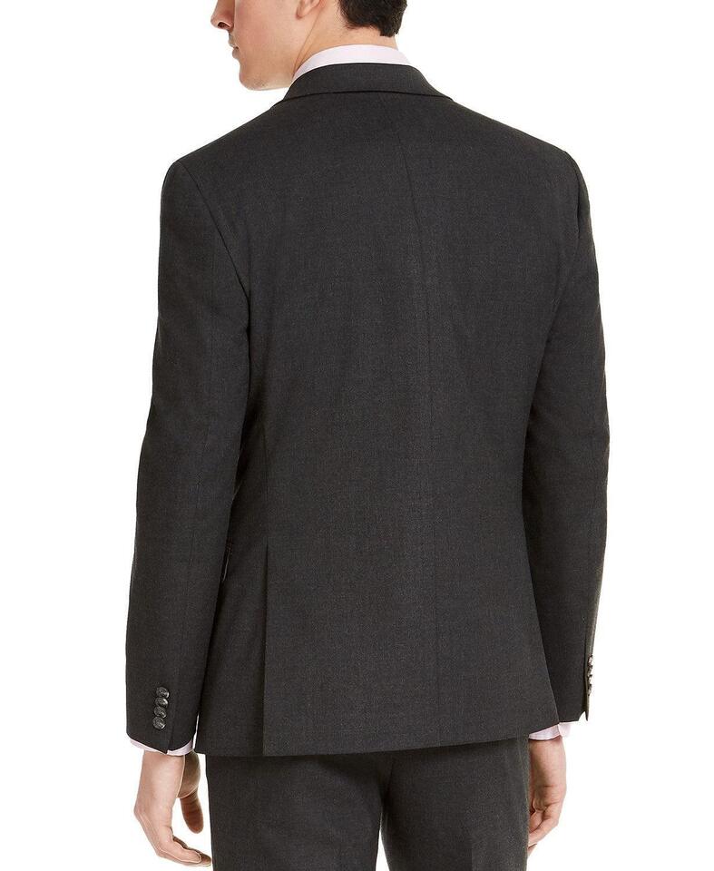 Alfani Men's Gray Slim Stretch 2 Piece Suit 40 L NEW $495