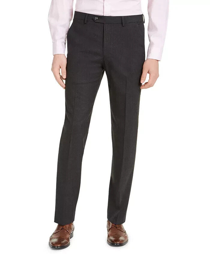 Alfani Men's Gray Slim Stretch 2 Piece Suit 40 L NEW $495