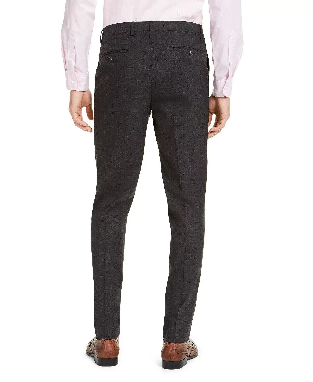 Alfani Men's Gray Slim Stretch 2 Piece Suit 40 L NEW $495