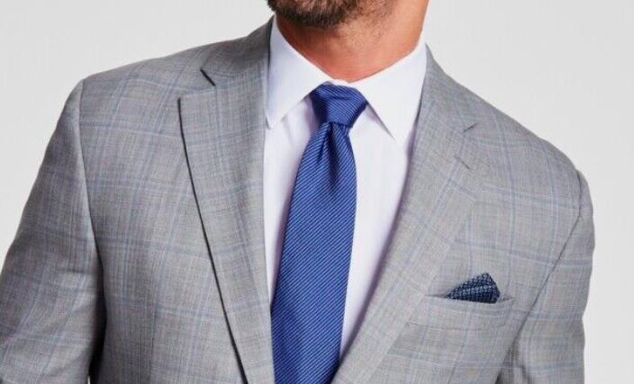 Ralph Lauren Men's Classic Fit Wool Blend Suit Jacket 46 R NEW $450 LACA12AM0881