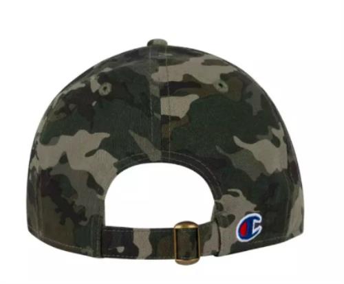 Champion Camouflage Adult Ameritage Dad Hat Script Logo Adjustable Cap NEW