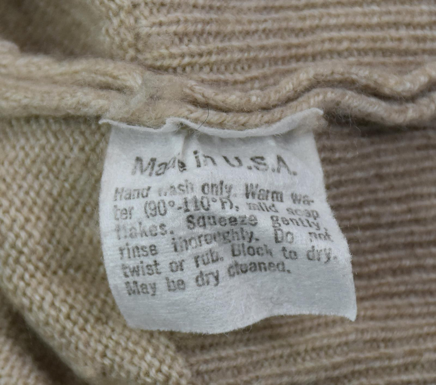-LOTX4 VINTAGE Thane Men's Knit Sweater L Made In USA