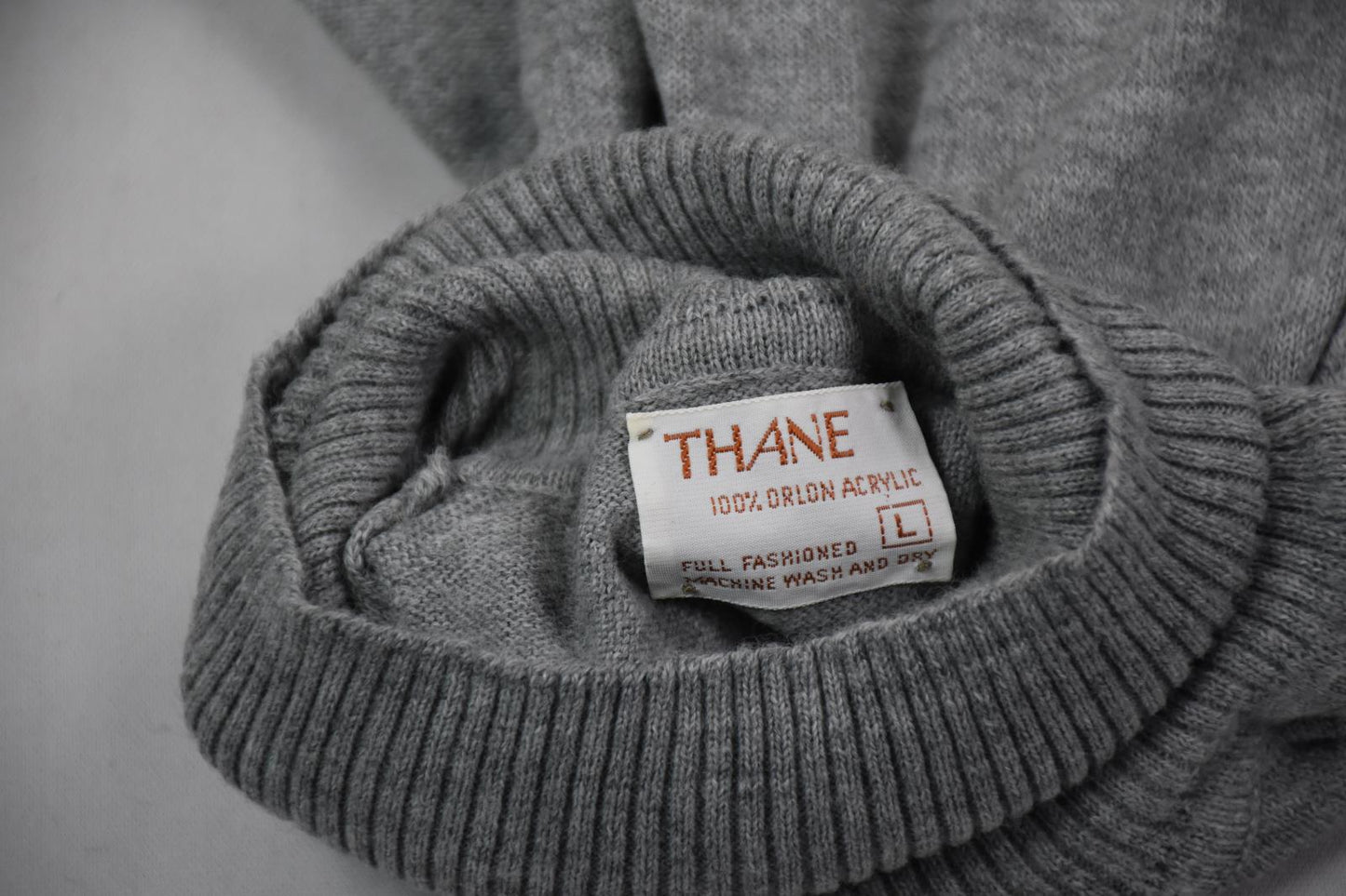 -LOTX4 VINTAGE Thane Men's Knit Sweater L Made In USA