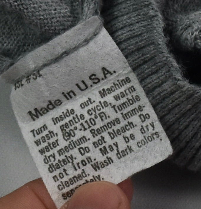 -LOTX4 VINTAGE Thane Men's Knit Sweater L Made In USA
