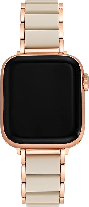 Anne Klein Rubberized Fashion Bracelet for Apple Watch NEW $75 42/44/45/MM