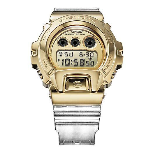 Casio G-Shock GOLD METAL COVERED 25th Anniv Digital Mens Watch GM6900SG-9 NEW
