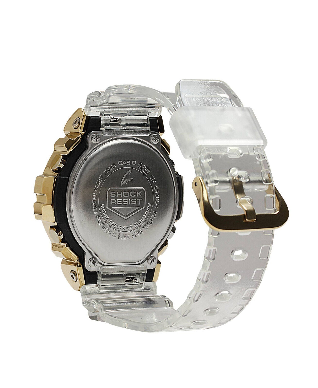 Casio G-Shock GOLD METAL COVERED 25th Anniv Digital Mens Watch GM6900SG-9 NEW