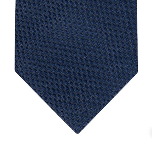Calvin Klein Mens Micro Diamond Slim Silk Blend Tie Necktie 3" $70 CK21100061