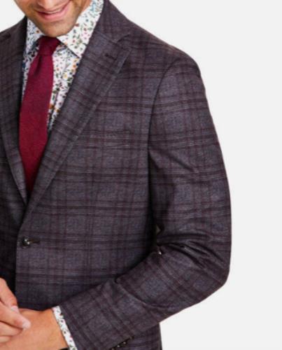 Bar III Men's Slim Knit Sport Coat 44 R New $295 TERR1CPZ0032