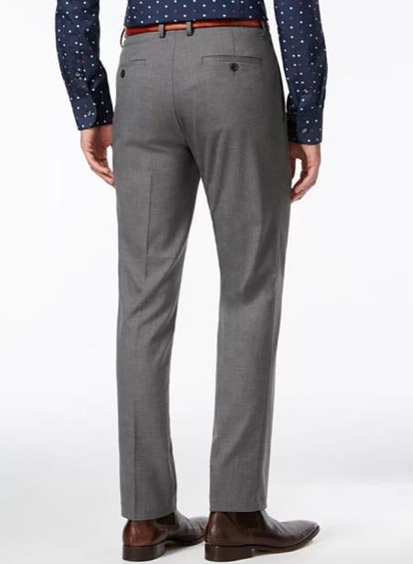 Kenneth Cole Reaction Men's Skinny Stretch Dress Pants 34 X 32 New $95 KD00505