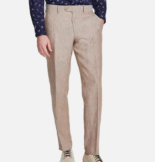 BAR III Men's Slim Linen Suit Pant 33 X 30 NEW $190  MLCOPC1Y0031