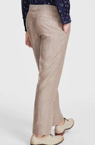 BAR III Men's Slim Linen Suit Pant 33 X 30 NEW $190 MLCOPC1Y0031
