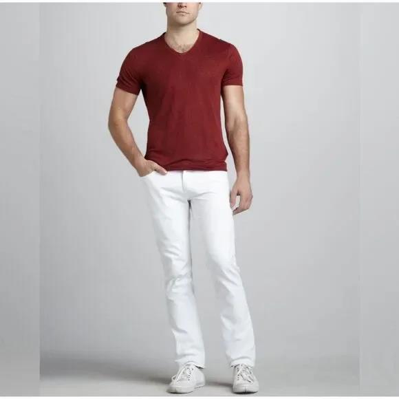 John Varvatos Men's Woodward Slim Fit Skull Rivet Jeans 40 NEW $298 J244P3 AIAB